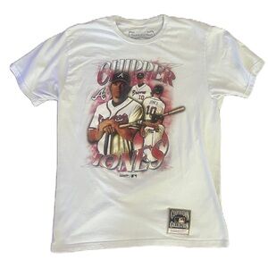 Mitchell & Ness “Clipper Jones” Atlanta Braves | Tshirt Men’s Size L